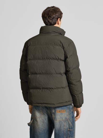 Marc O'Polo DENIM Regular fit gewatteerd jack met opstaande kraag Kaki - 5