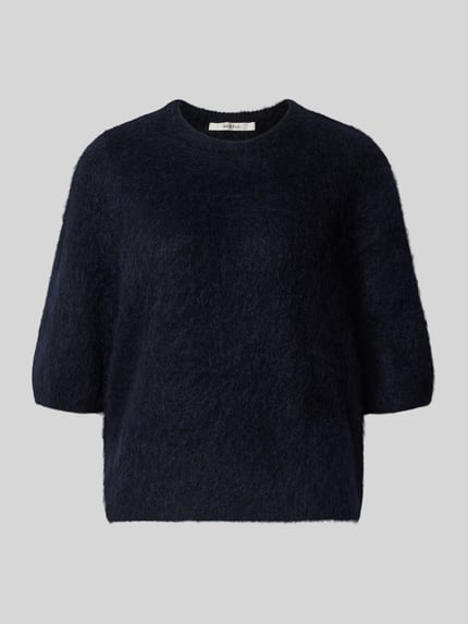 Gebreide pullover van mohair-mix met 1/2-mouwen model 'debbie' Shop The Look MANNEQUINE