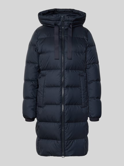 Marc O'Polo Regular Fit Daunenmantel mit Label-Print Marine 2