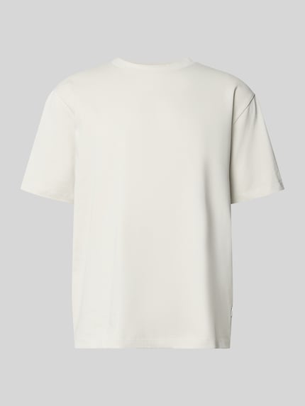 Oversized T-shirt met ronde hals Shop The Look MANNEQUINE