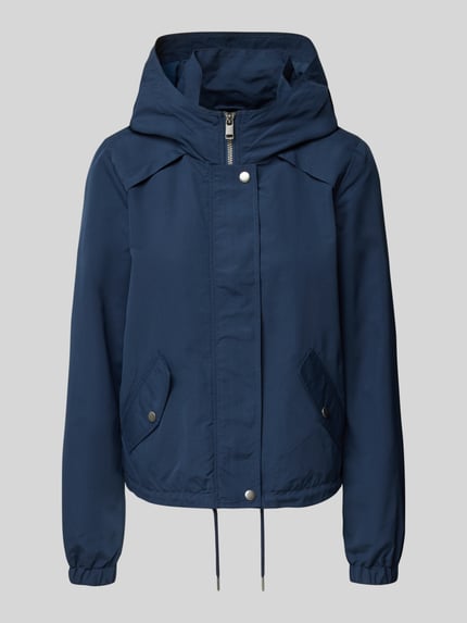 VERO MODA Boxy Fit Parka mit Kapuze Modell 'ZOA' Marine 2
