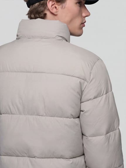 ONLY & SONS Steppjacke mit hohem Stehkragen Modell 'ONSMAVERICK' Sand 3