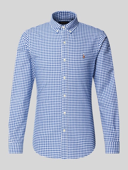 Slim Fit vrijetijdsoverhemd van puur katoen model 'OXFORD' Shop The Look MANNEQUINE