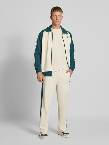 PUMA Performance Relaxed Fit T-Shirt mit Brusttasche Offwhite 1