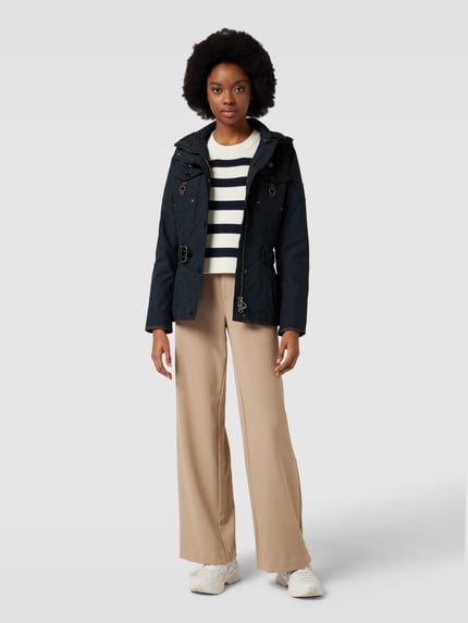 Wellensteyn Shaped Fit Jacke mit Taillengürtel Modell 'CHOCANDY' Marine 1
