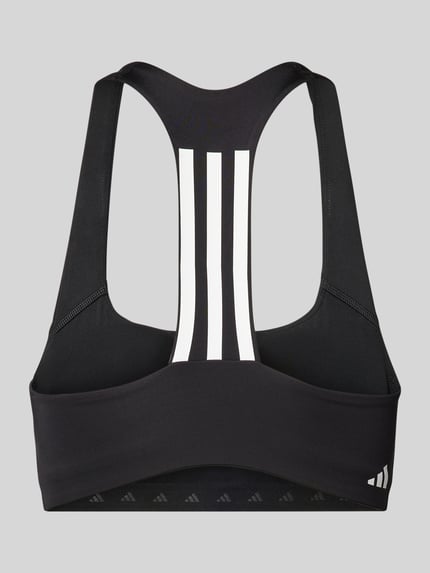 adidas Sportswear Sport-BH mit labeltypischen Streifen Black 3