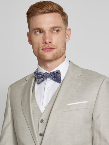 JOOP! COLLECTION Slim fit colbert met reverskraag, model 'Herby' Beige - 3