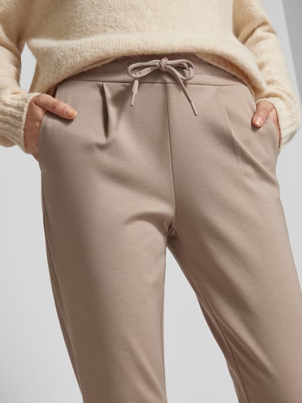 ICHI Sweatpants mit elastischem Bund Modell 'KATE' Hellbraun 3