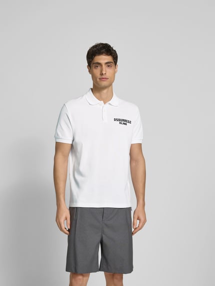 Dsquared2 Regular fit poloshirt van katoen Wit - 4