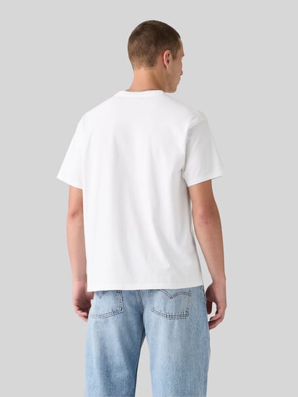 Levi's® Vintage Fit T-Shirt aus reiner Baumwolle Weiss 5