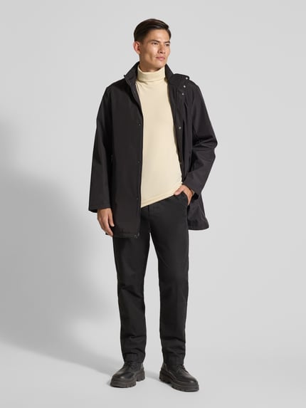 Armani Exchange Trenchcoat mit Stehkragen Black 1