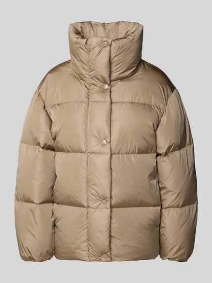 GANT Relaxed Fit Daunenjacke mit Stehkragen Camel 2