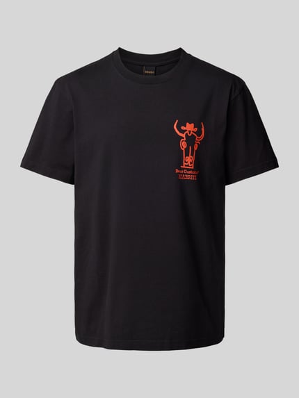 DEUS EX MACHINA T-Shirt mit Label-Print Modell 'Showdown' Black 2