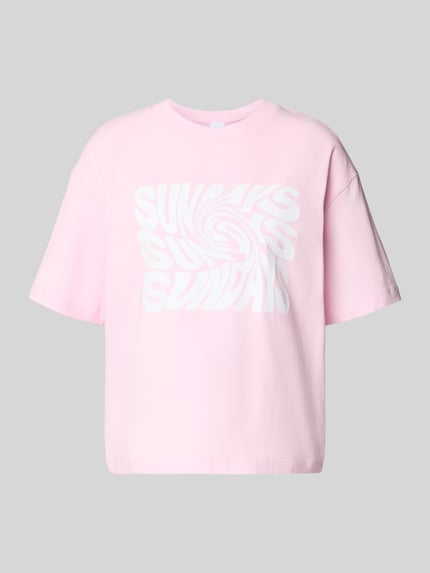 Pyjama-Oberteil mit Motiv-Print Shop The Look MANNEQUINE
