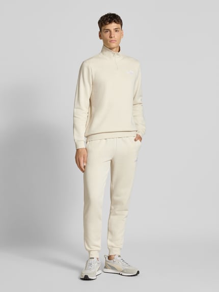 PUMA Performance Bluza z wyhaftowanym logo Złamany biały 1