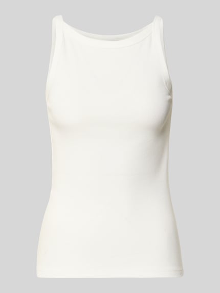 Trägertop in Ripp-Optik Modell 'Izli' Shop The Look MANNEQUINE
