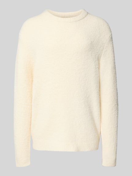 JACK & JONES Regular fit gebreide pullover met wol model 'MEADOWS' Offwhite - 2