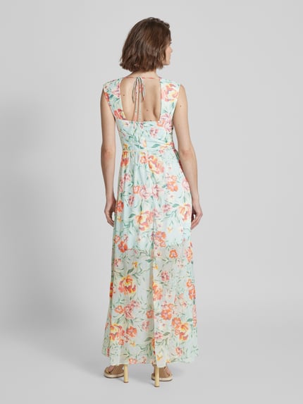 GUESS Midikleid mit floralem Print Modell 'GILDA' Mint 5