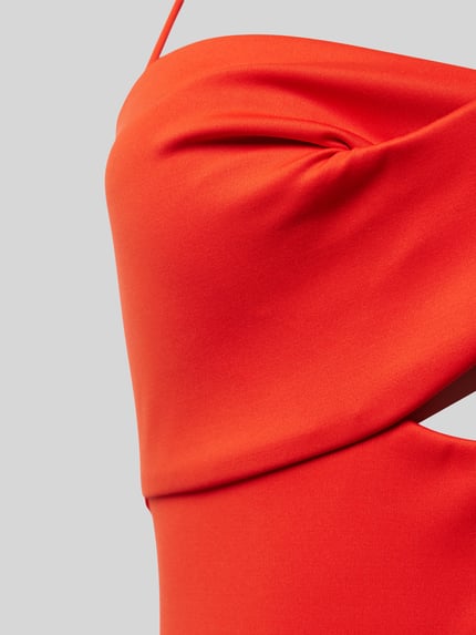 Calvin Klein Underwear Kostium kąpielowy z wiązaniem na szyi Czerwony 2