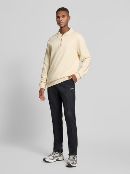 Les Deux Sweatpants mit Logo-Print Modell 'Ballier' Black 1