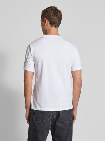 Marc O'Polo Regular Fit T-Shirt aus reiner Baumwolle Weiss 5