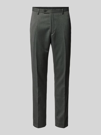 Super spodnie garniturowe o kroju super slim fit z kantami Shop The Look MANNEQUINE