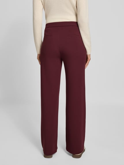 Raffaello Rossi Wide Leg Hose mit Eingrifftaschen Modell 'Palina' Bordeaux 5