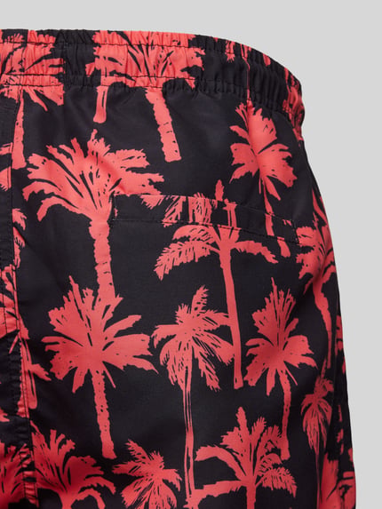 ONLY & SONS Badehose mit elastischem Bund Modell 'TED' Dunkelblau 2