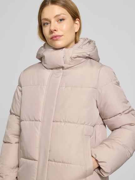 VILA Steppjacke mit Kapuze Modell 'ILJA' Silber 3