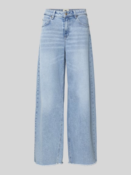 Loose fit jeans van katoenmix Model 'Nevada' Shop The Look MANNEQUINE
