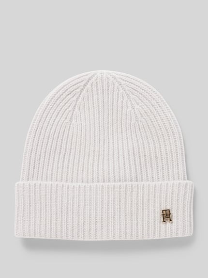 Tommy Hilfiger Muts van zuiver kasjmier Lichtgrijs - 1