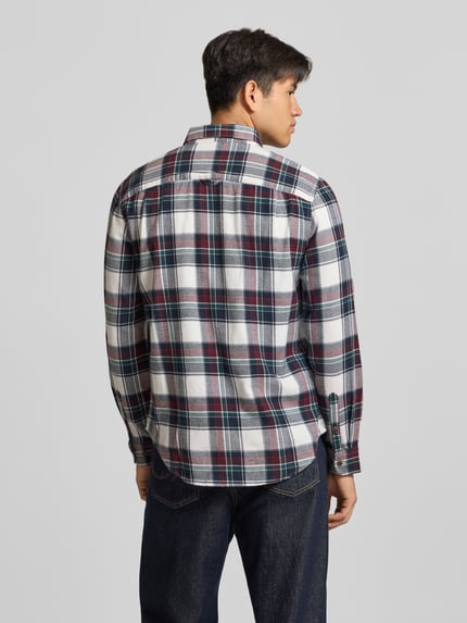 Superdry Regular Fit Freizeithemd aus reiner Baumwolle Weiss 5
