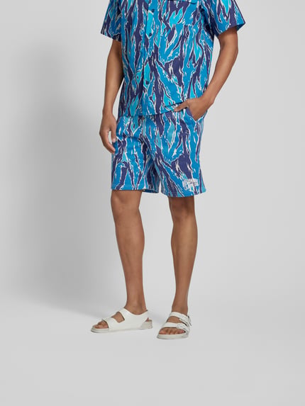 Billionaire Boys Club Short met all-over motief Blauw - 4