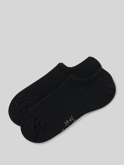 Christian Berg Woman Füsslinge mit elastischem Bund im 2er-Pack Black 1