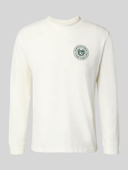 Longsleeve mit rückseitigem Print Modell 'Horse Racer' Shop The Look MANNEQUINE