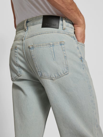 WON HUNDRED Regular Fit Jeans im Used-Look Hellgrau 3