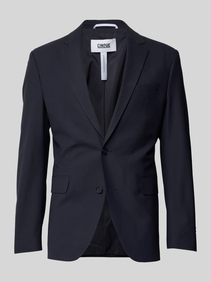 Slim fit colbert Met scheerwol Model 'Totti' Shop The Look MANNEQUINE
