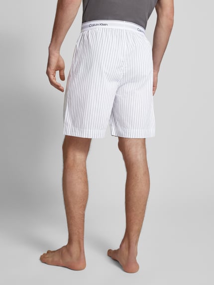 Calvin Klein Underwear Szorty o kroju regular fit z elastycznym pasem z logo Beżowy 5
