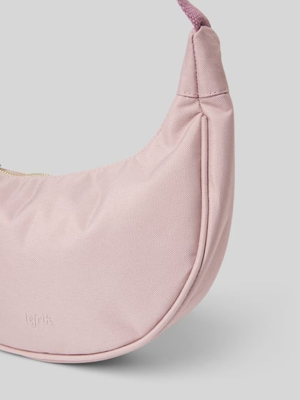 Lefrik Handtas met labeldetail, model 'LUA' Mauve - 3