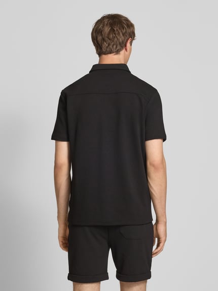 ONLY & SONS Regular fit overhemdjack met licht structuurmotief, model 'NEWKODYL' Zwart - 5