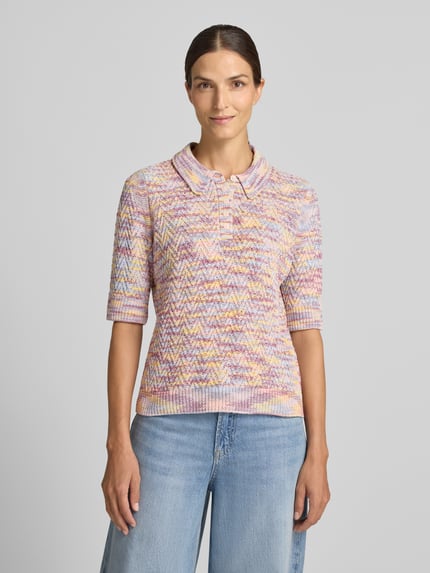 Christian Berg Woman Strickpullover mit Viskose-Anteil Altrosa 4