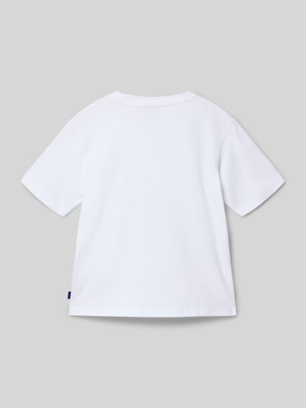 ONLY & SONS t-shirt o kroju regular fit z czystej bawełny model 'FRED LIFE' Biały 3