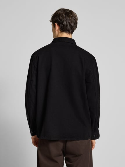 Edwin Regular Fit Freizeithemd mit Kentkragen Modell 'SEBASTIAN' Black 5