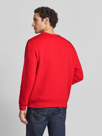 GAP Sweatshirt mit Logo Schriftzug Rot 5