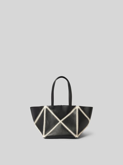 Nanushka Tote bag met labeldetail Zwart - 4