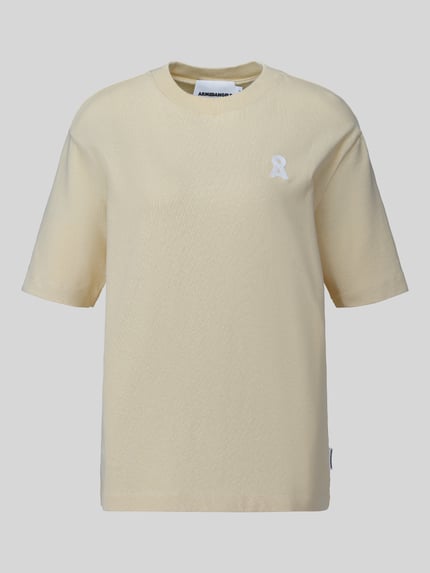 ARMEDANGELS Loose Fit T-Shirt aus reiner Baumwolle Modell 'TARJAA' Hellgelb 2