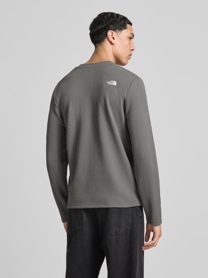 The North Face Langarmshirt mit Napoleontasche Modell 'KECHA' Anthrazit 5