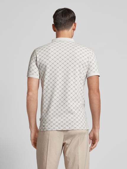 JOOP! COLLECTION Koszulka polo o kroju regular fit z wyhaftowanym logo model ‘Paigam’ Biały 5