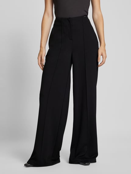 Smith and Soul Stoffhose mit Bügelfalte und Eingrifftaschen Black 4