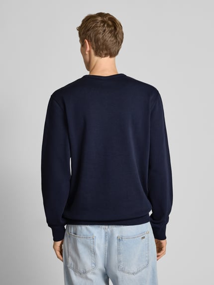 Champion Bluza z wyhaftowanym logo Granatowy 5